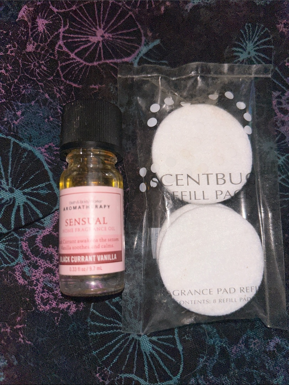 Sensual Black Currant Vanilla Home Fragrance Oil + Scentbug Refill Pads